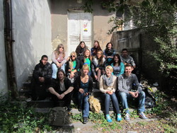 Die Studiengruppe in Belgrad