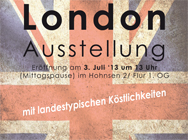 Plakat London-Ausstellung