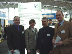 HAWK-Präsident Prof. Dr. Martin Thren, HAWK-Vizepräsidentin Prof. Dr. Cornelia Behrens, Prof. Dr. Kl