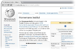 Das Hornemann Institut in Wikipedia