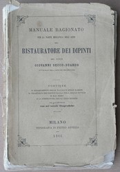 Ausgabe des ?Manuale? von Giovanni Secco Suardo, Copyright. Milano 1866 