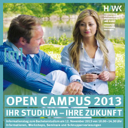 Open Campus an der HAWK, Fekultät Management, Soziale Arbeit, Bauen in Holzminden