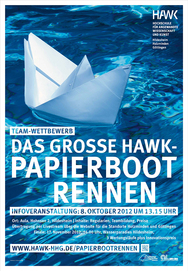 Das große HAWK-Papierbootrennen