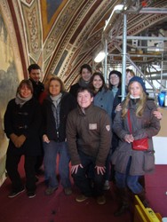 Gruppenbild in der Basilika Santa Croce (HAWK 2011)