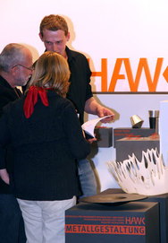 Messestand der Metaller auf der Eunique