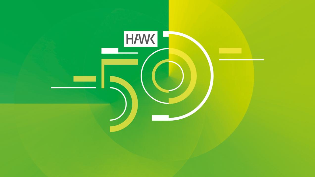 Logo für das 50-Jahr-Jubiläum der Fakultät Ressourcenmanagement.